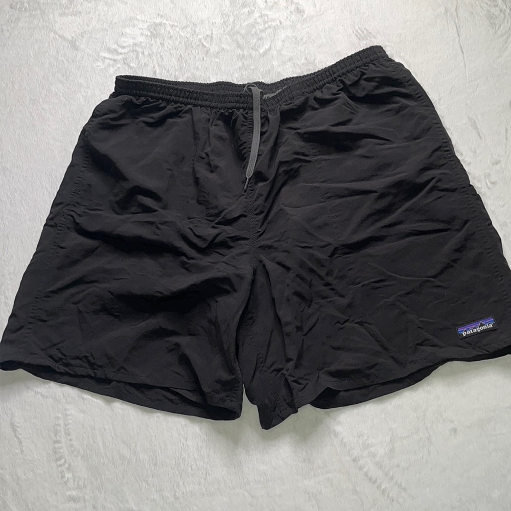 Patagonia black swim trunks XL (brand new without tags)